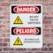 Signmission Safety Culture Sign, 7 in Width, Plastic, Rectangle, Bilingual OS-2PACK-DS-P-710-VS-1176 - alternate 5